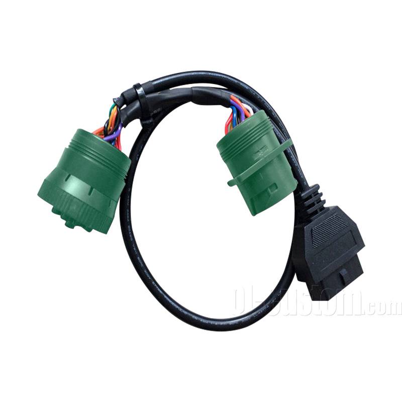 For truck J1939 9pin male to female with OBDII male 16pin