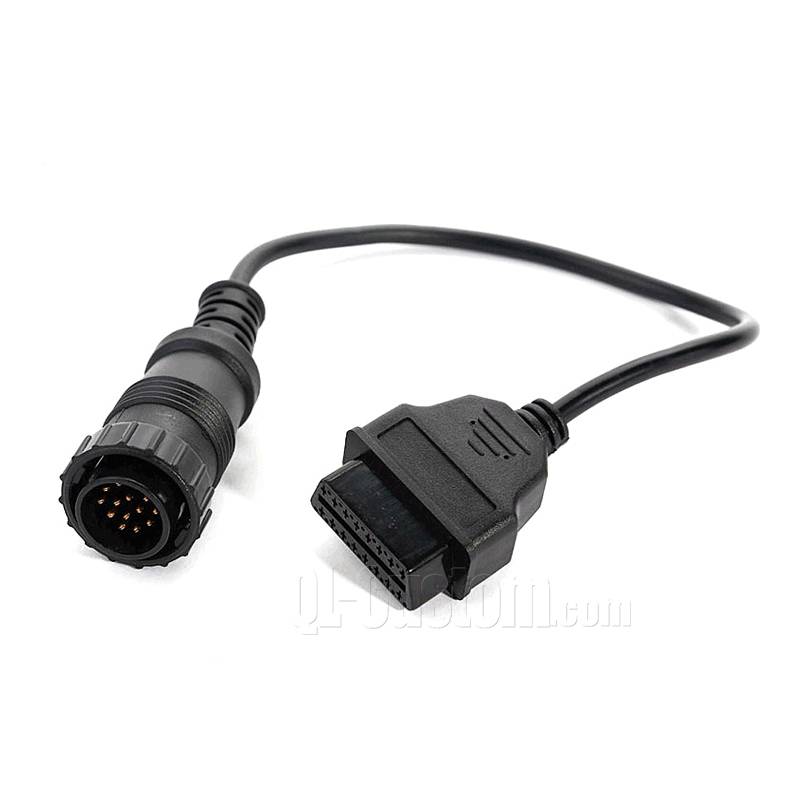 Mecedes benz 14p to OBD female cable