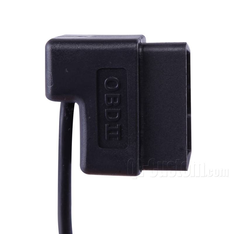 OBD Right angel overmolding extension cable to blunt cut