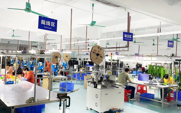 Wire harness manufacturing factory