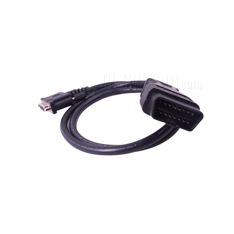 M12 connector with blue cable