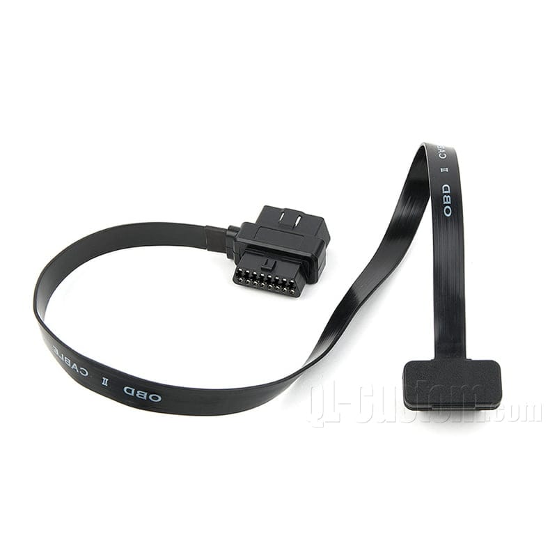 M12 connector with blue cable