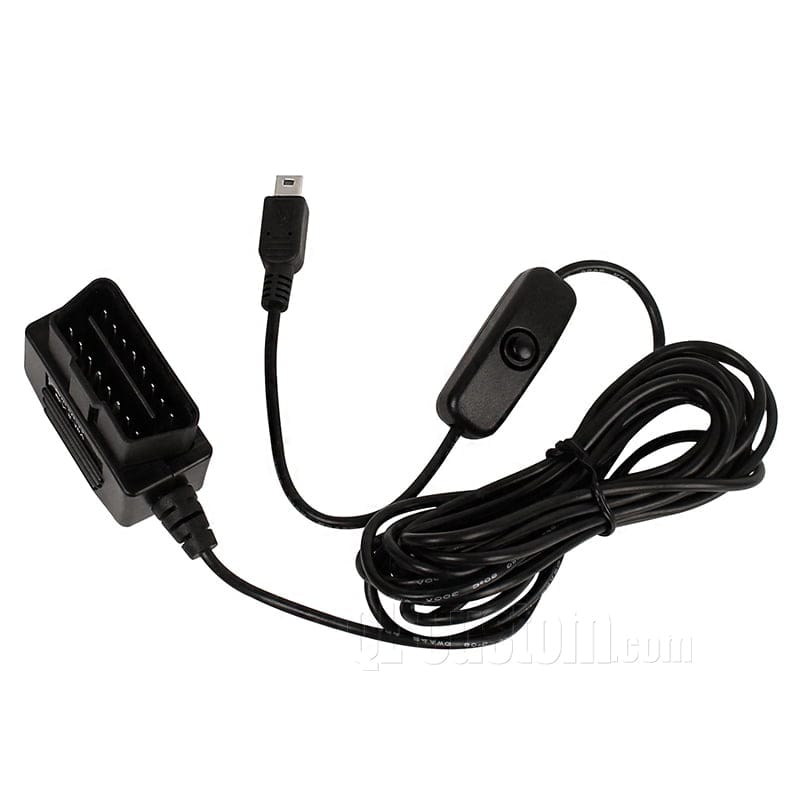 M12 connector with blue cable