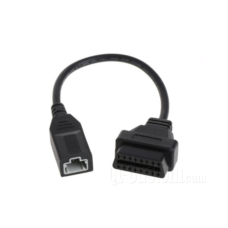 M12 connector with blue cable
