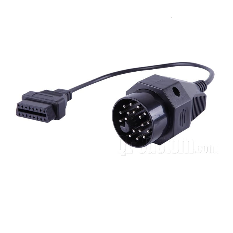 M12 connector with blue cable