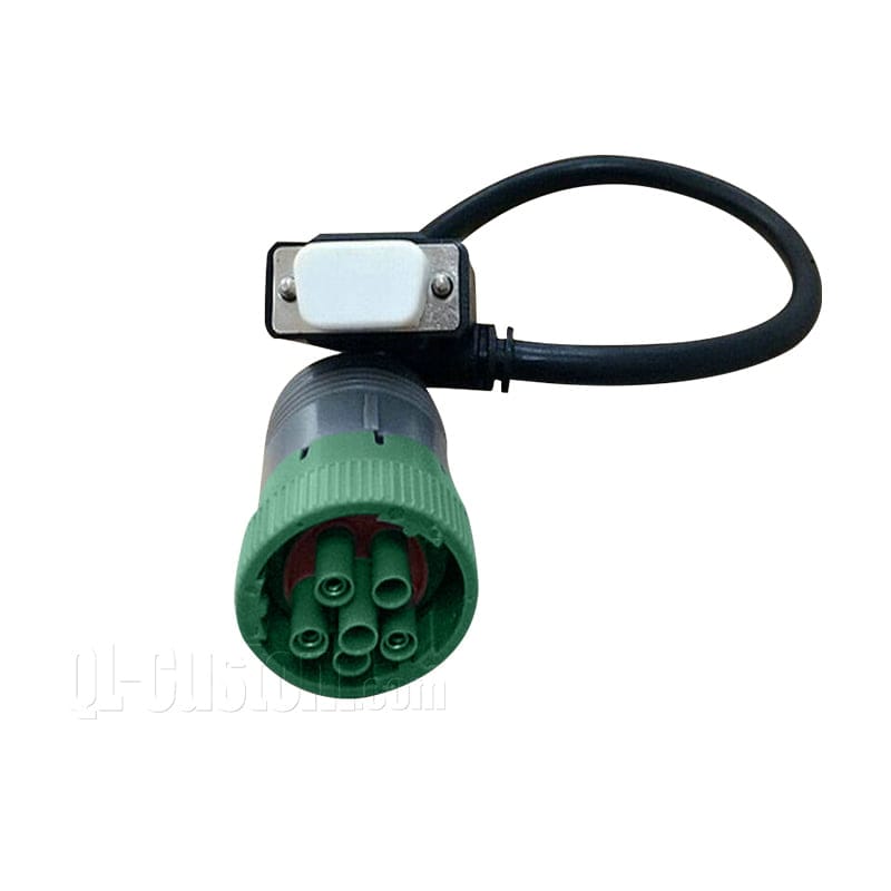 M12 connector with blue cable