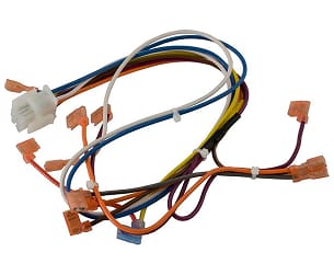 Control panel wire harness