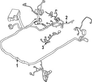 Automotive Wire Harness with Diagram