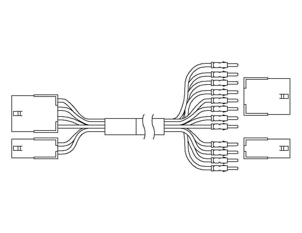Waterproof Automotive Wire Harnesses for Outdoor Vehicle