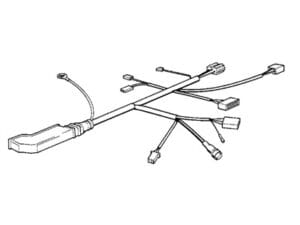 Automotive Wire Harnesses with Diagram