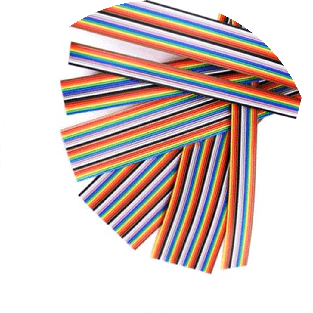 30AWG~24AWG flat ribbon cable