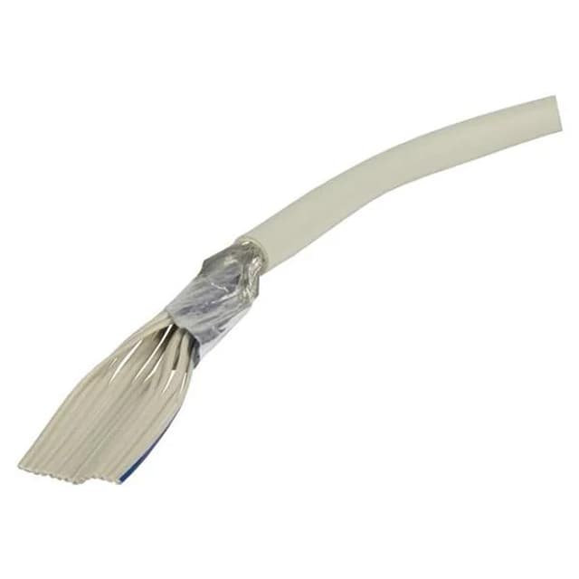 50C Flat ribbon cable with cable jacket