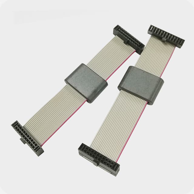 Flat ribbon cable with Magnet