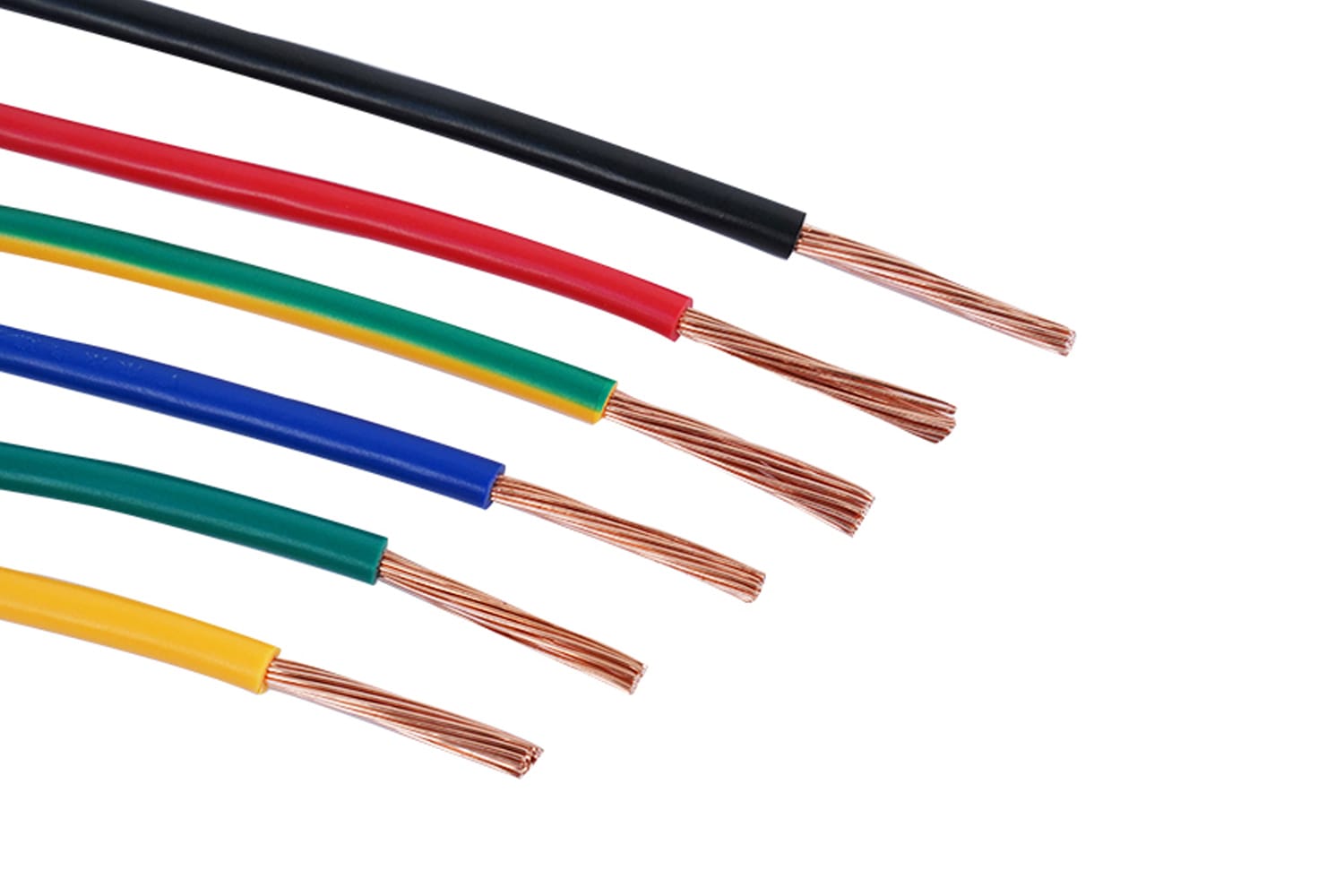 Color-Coded and Numbered Conductors