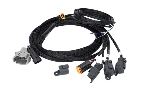 Braided multi-branch Deutsch wire harness