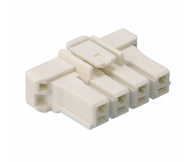 TE 1376390-1 connector, plug housing, white