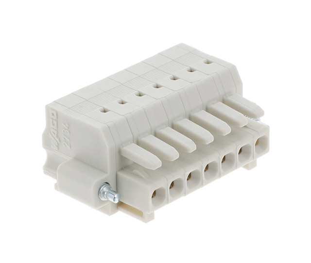 WAGO 2734-107 & 107-000 connector