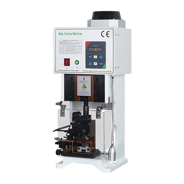 Ultra-quiet terminal crimping machine